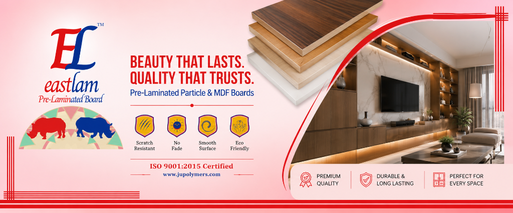 EastLam Pre-Laminated Board Banner